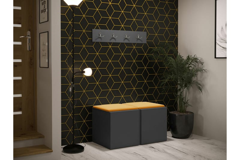 Dunvegan Highboard - Grafitgrå - Förvaring - Skåp - Förvaringsskåp