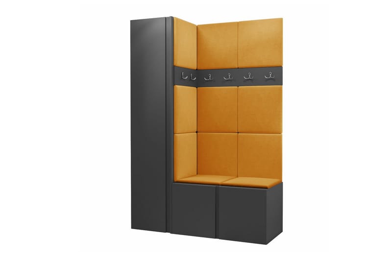Dunvegan Highboard - Grafitgrå - Förvaring - Skåp - Förvaringsskåp