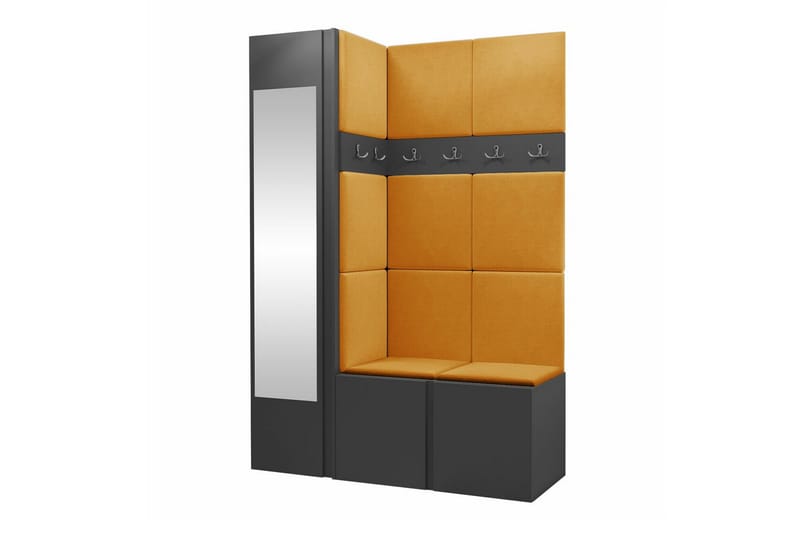 Dunvegan Highboard - Grafitgrå - Förvaring - Skåp - Förvaringsskåp