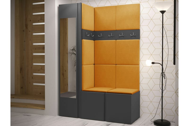 Dunvegan Highboard - Grafitgrå - Förvaring - Skåp - Förvaringsskåp