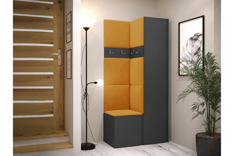 Dunvegan Highboard - Grafitgrå - Förvaring - Skåp - Förvaringsskåp
