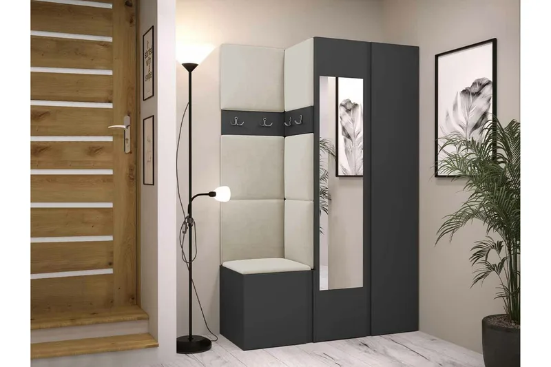 Dunvegan Highboard Graphite - Förvaring - Skåp - Förvaringsskåp