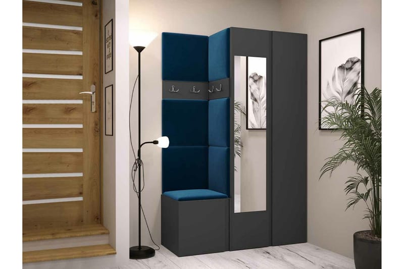 Dunvegan Highboard Graphite - Förvaring - Skåp - Förvaringsskåp