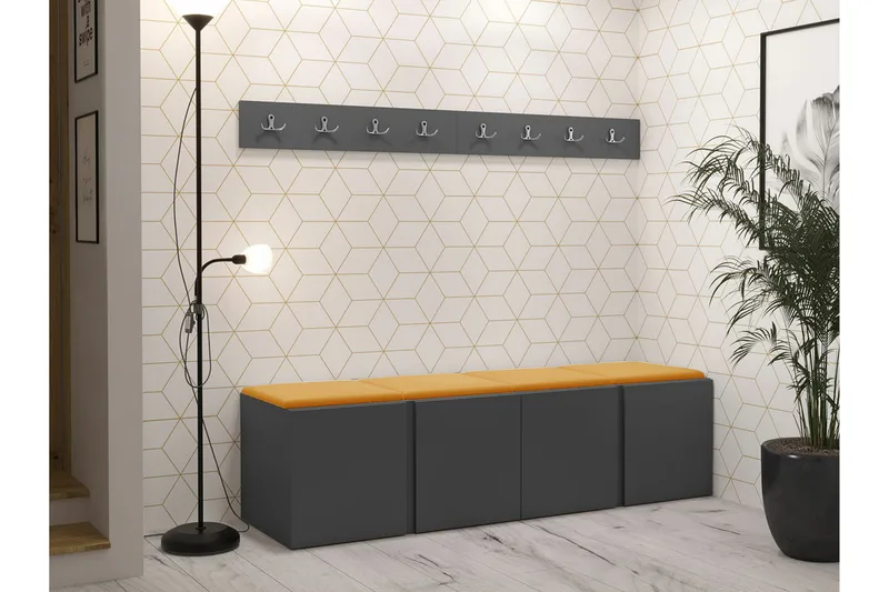 Dunvegan Highboard Graphite - Förvaring - Skåp - Förvaringsskåp