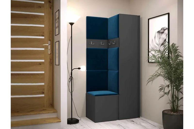 Dunvegan Highboard Graphite - Förvaring - Skåp - Förvaringsskåp