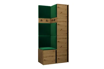 Dunvegan Highboard Green/Brown - Förvaring - Skåp - Förvaringsskåp