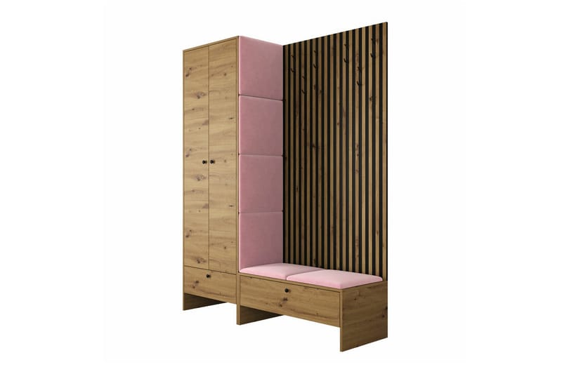 Dunvegan Highboard - Rosa - Förvaring - Skåp - Förvaringsskåp