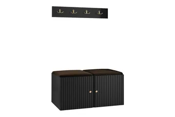Dunvegan Highboard - Svart - Förvaring - Skåp - Förvaringsskåp