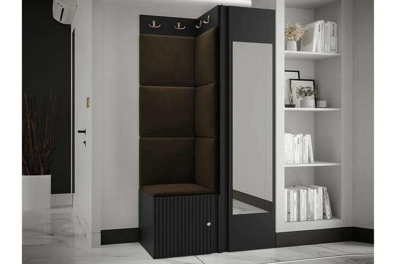 Dunvegan Highboard - Svart - Förvaring - Skåp - Förvaringsskåp