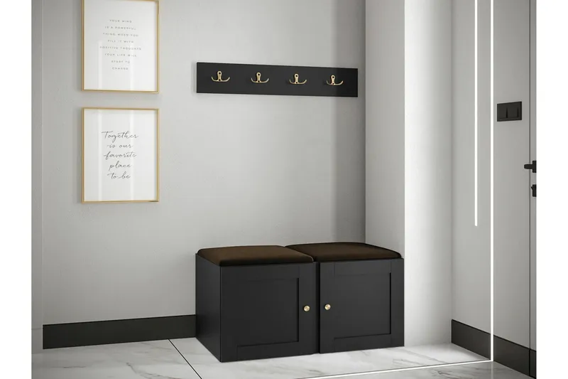 Dunvegan Highboard - Svart - Förvaring - Skåp - Förvaringsskåp