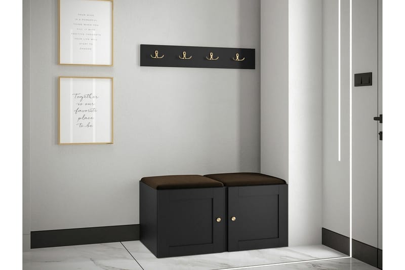 Dunvegan Highboard - Svart - Förvaring - Skåp - Förvaringsskåp