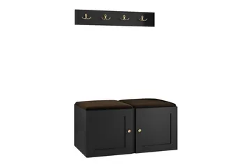 Dunvegan Highboard - Svart - Förvaring - Skåp - Förvaringsskåp