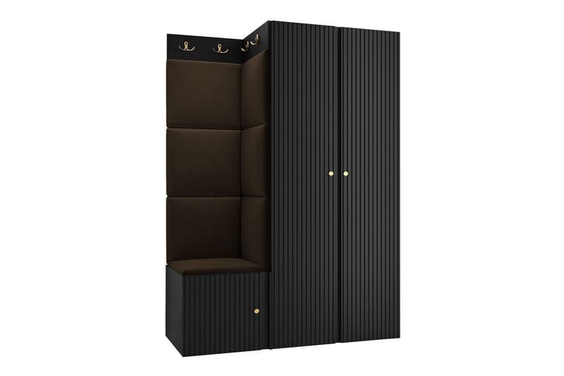 Dunvegan Highboard - Svart - Förvaring - Skåp - Förvaringsskåp