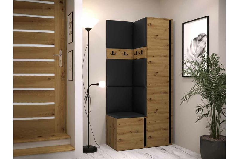 Dunvegan Highboard - Svart - Förvaring - Skåp - Förvaringsskåp