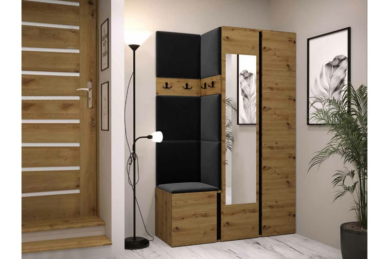 Dunvegan Highboard - Svart - Förvaring - Skåp - Förvaringsskåp