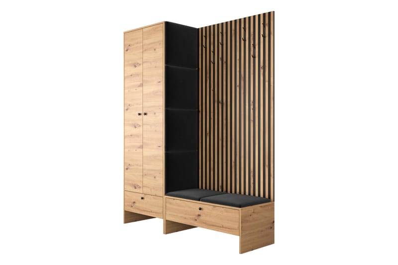 Dunvegan Highboard - Svart - Förvaring - Skåp - Förvaringsskåp