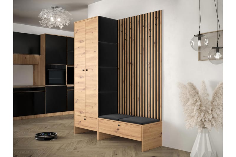 Dunvegan Highboard - Svart - Förvaring - Skåp - Förvaringsskåp