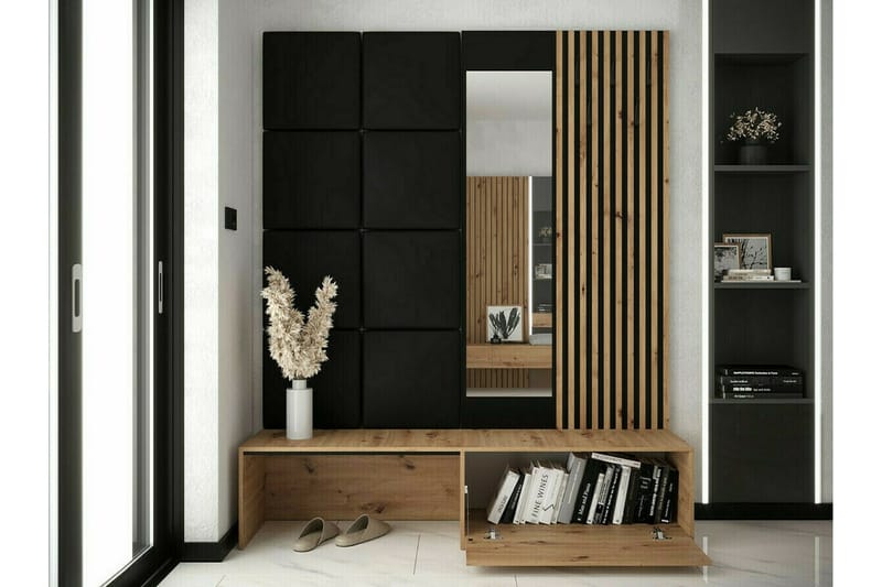 Dunvegan Highboard - Svart - Förvaring - Skåp - Förvaringsskåp
