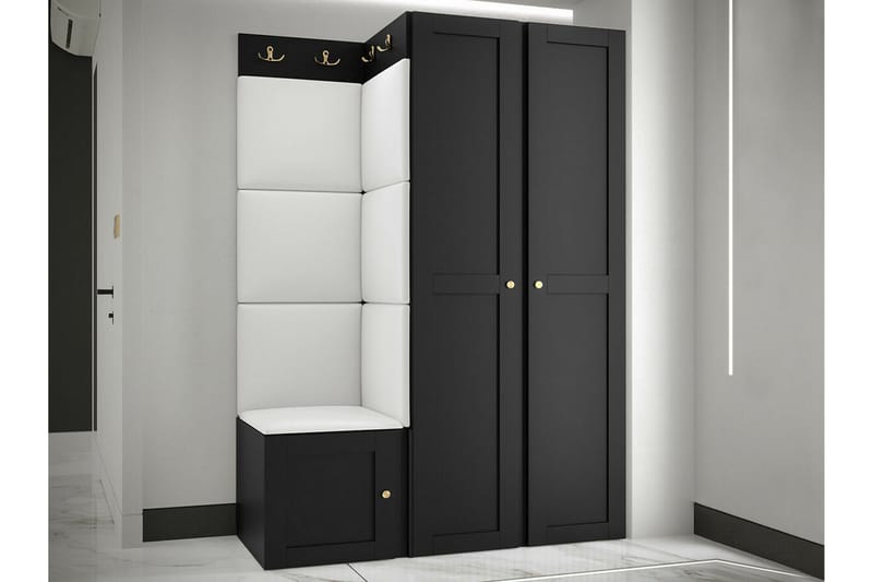 Dunvegan Highboard - Svart - Förvaring - Skåp - Förvaringsskåp