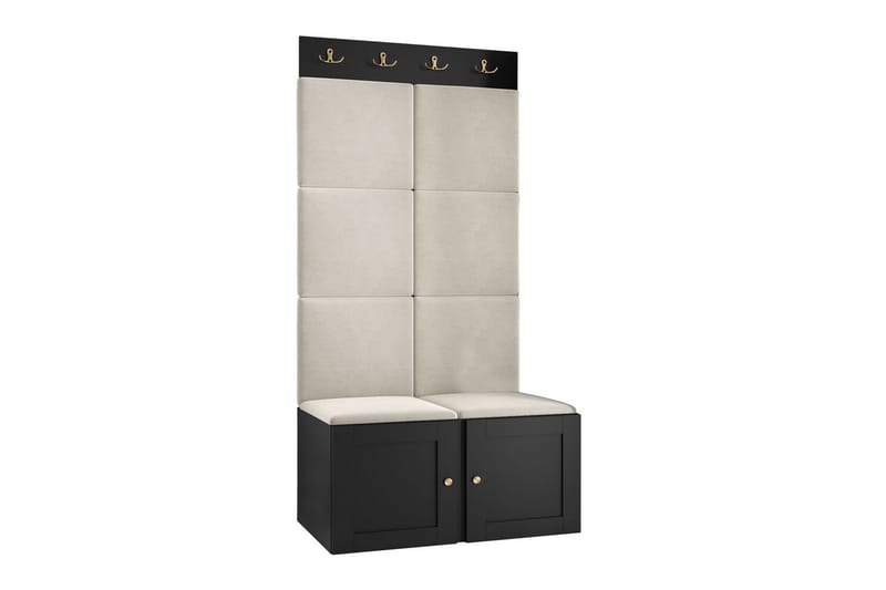 Dunvegan Highboard - Svart - Förvaring - Skåp - Förvaringsskåp