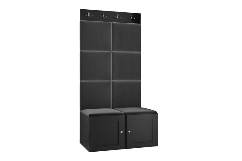 Dunvegan Highboard - Svart - Förvaring - Skåp - Förvaringsskåp