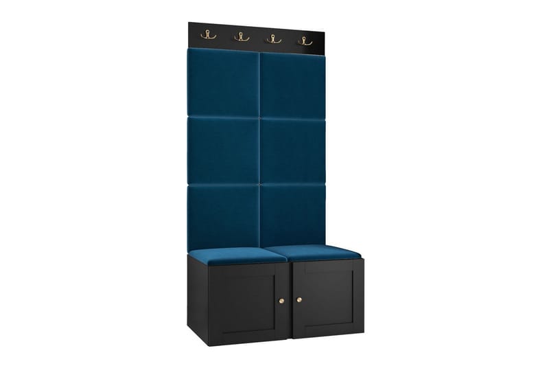 Dunvegan Highboard - Svart - Förvaring - Skåp - Förvaringsskåp