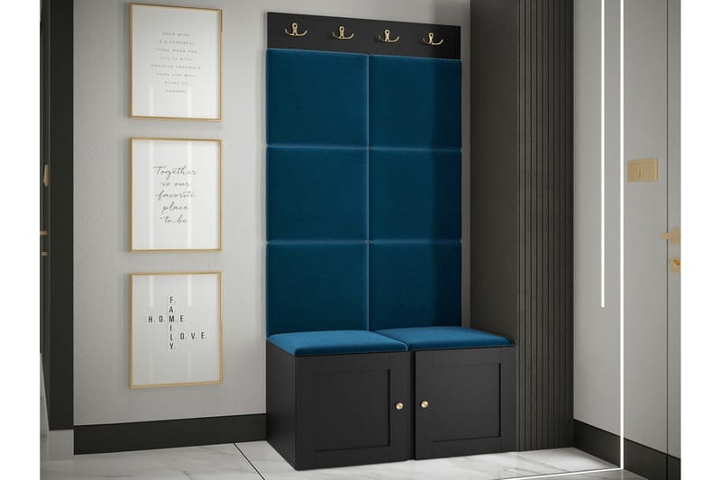 Dunvegan Highboard - Svart - Förvaring - Skåp - Förvaringsskåp