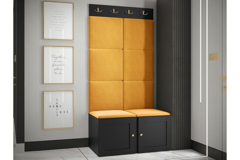 Dunvegan Highboard - Svart - Förvaring - Skåp - Förvaringsskåp