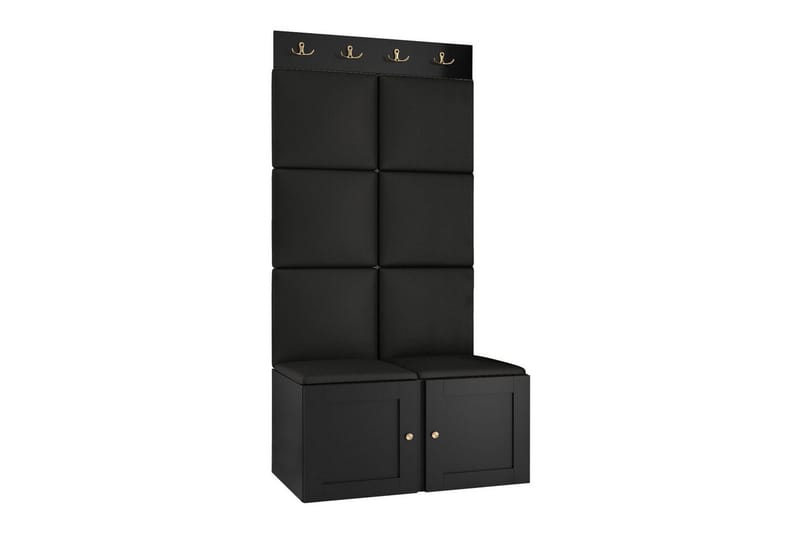 Dunvegan Highboard - Svart - Förvaring - Skåp - Förvaringsskåp