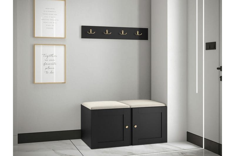 Dunvegan Highboard - Svart - Förvaring - Skåp - Förvaringsskåp