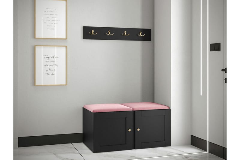 Dunvegan Highboard - Svart - Förvaring - Skåp - Förvaringsskåp