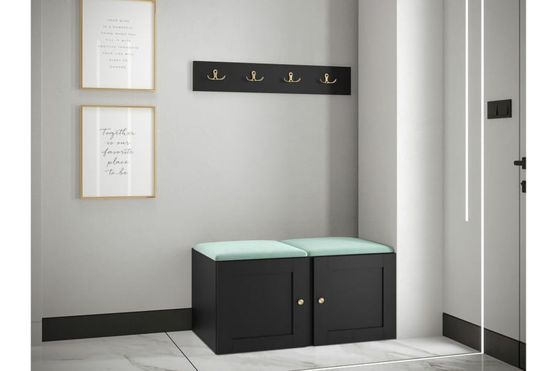 Dunvegan Highboard - Svart - Förvaring - Skåp - Förvaringsskåp