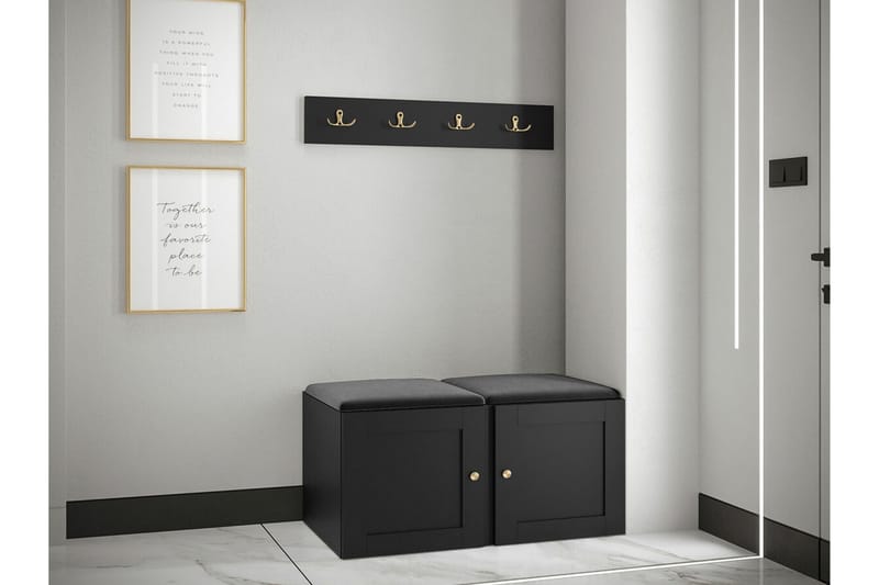 Dunvegan Highboard - Svart - Förvaring - Skåp - Förvaringsskåp