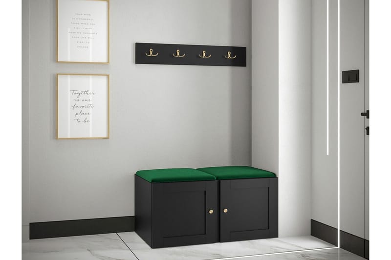 Dunvegan Highboard - Svart - Förvaring - Skåp - Förvaringsskåp