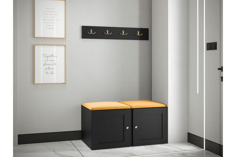 Dunvegan Highboard - Svart - Förvaring - Skåp - Förvaringsskåp