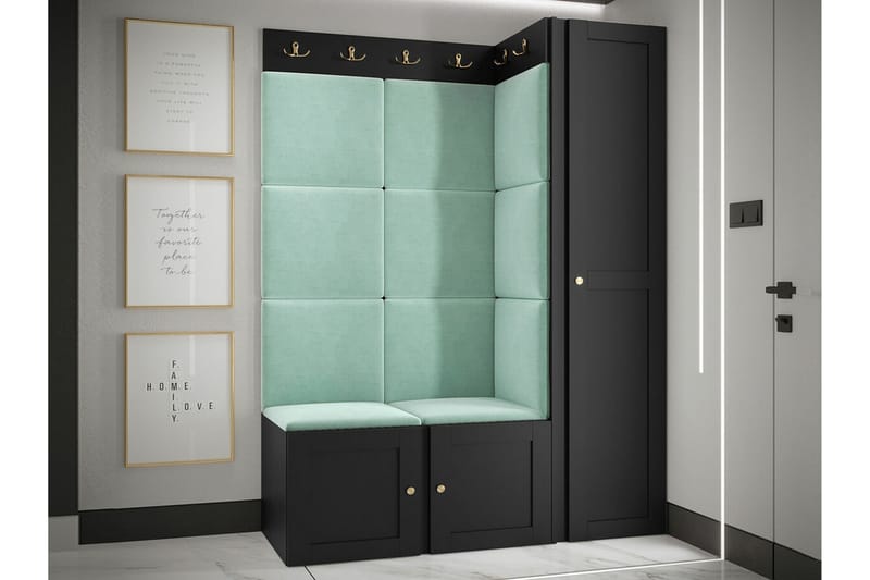 Dunvegan Highboard - Svart - Förvaring - Skåp - Förvaringsskåp