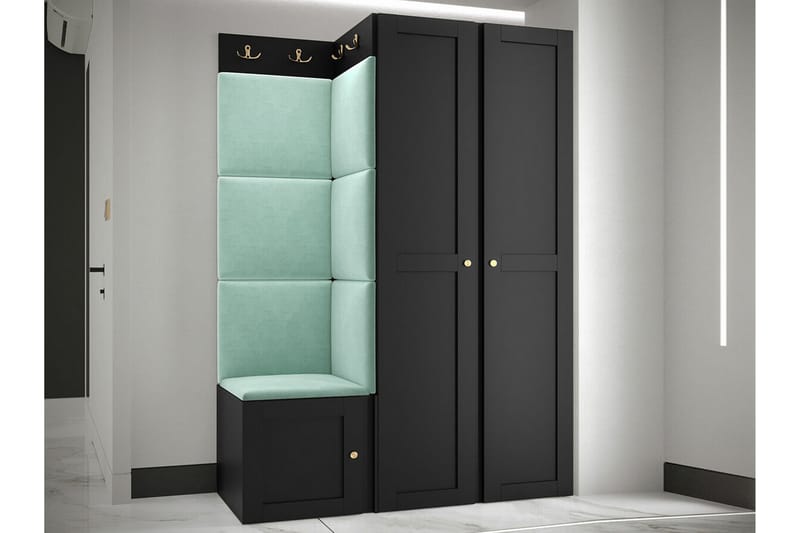 Dunvegan Highboard - Svart - Förvaring - Skåp - Förvaringsskåp