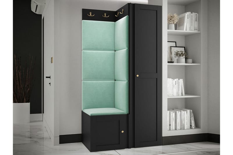 Dunvegan Highboard - Svart - Förvaring - Skåp - Förvaringsskåp