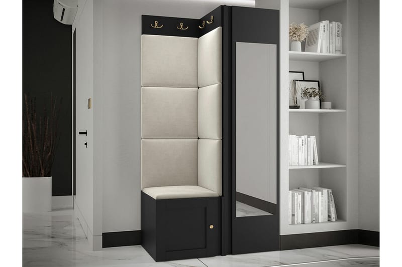 Dunvegan Highboard - Svart - Förvaring - Skåp - Förvaringsskåp