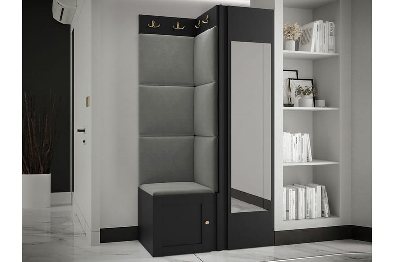 Dunvegan Highboard - Svart - Förvaring - Skåp - Förvaringsskåp