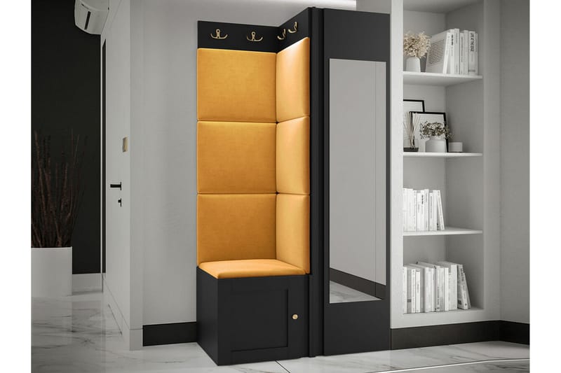 Dunvegan Highboard - Svart - Förvaring - Skåp - Förvaringsskåp