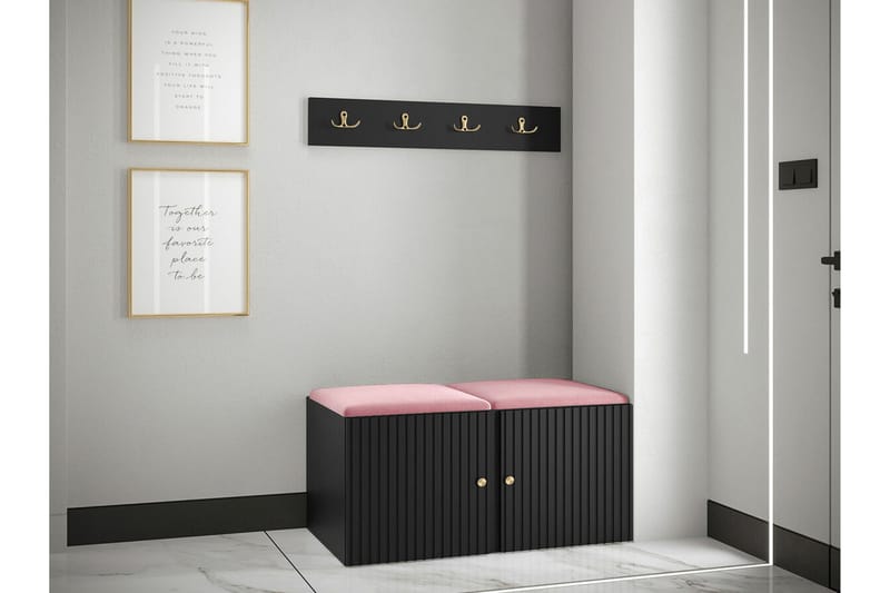Dunvegan Highboard - Svart - Förvaring - Skåp - Förvaringsskåp