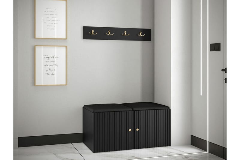 Dunvegan Highboard - Svart - Förvaring - Skåp - Förvaringsskåp