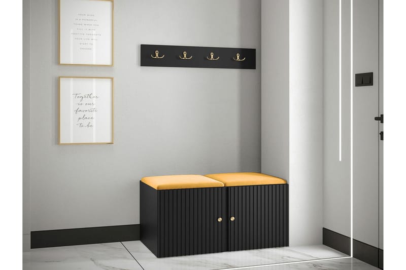 Dunvegan Highboard - Svart - Förvaring - Skåp - Förvaringsskåp