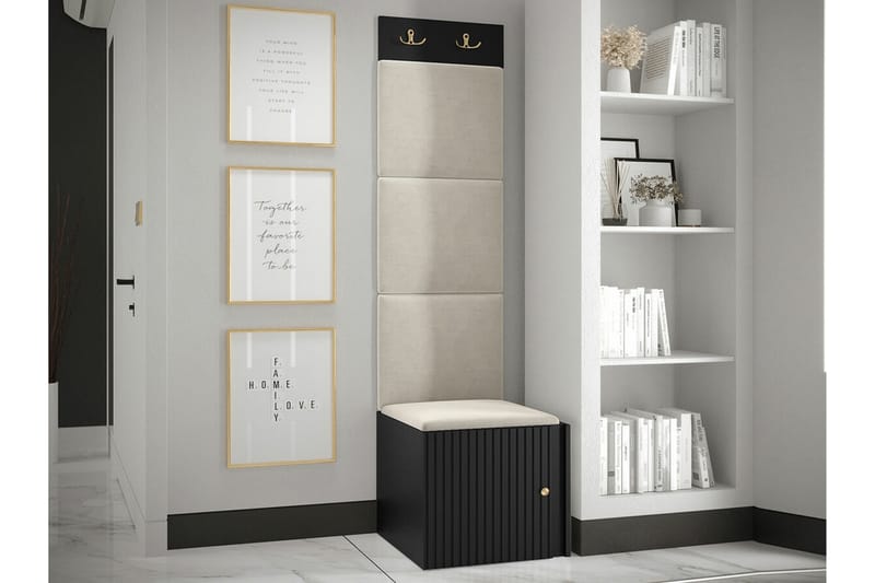 Dunvegan Highboard - Svart - Förvaring - Skåp - Förvaringsskåp