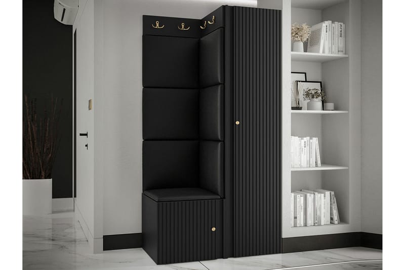 Dunvegan Highboard - Svart - Förvaring - Skåp - Förvaringsskåp