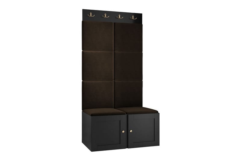 Dunvegan Highboard - Svart - Förvaring - Skåp - Förvaringsskåp