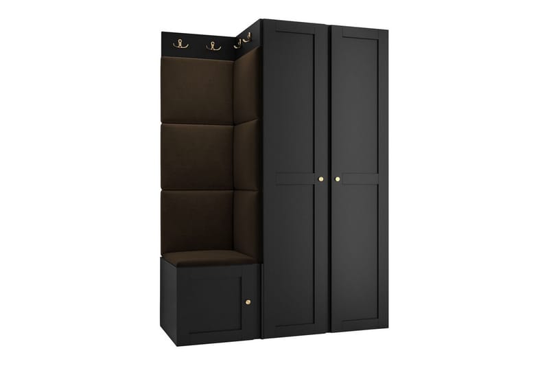 Dunvegan Highboard - Svart - Förvaring - Skåp - Förvaringsskåp