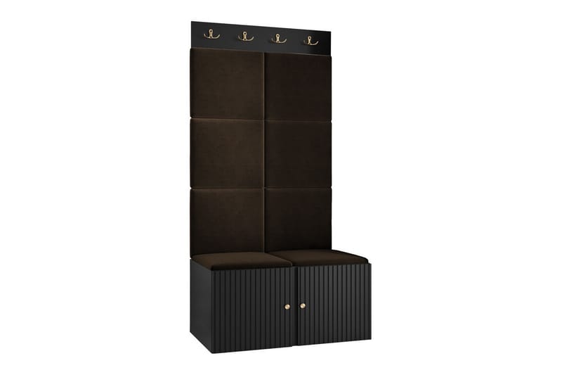 Dunvegan Highboard - Svart - Förvaring - Skåp - Förvaringsskåp