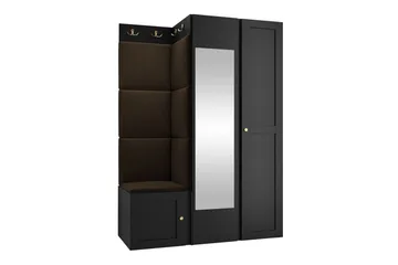 Dunvegan Highboard - Svart - Förvaring - Skåp - Förvaringsskåp